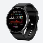 Montre Connectée Ronde Noire