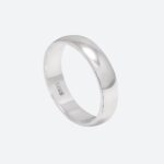 Bague de promesse homme argent 925 poli