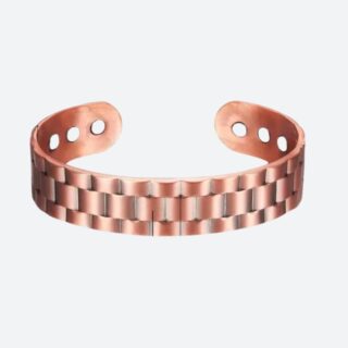 Bracelet Cuivre Homme Maillon Brillant