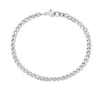 Bracelet Homme Argent Chaîne Fine Classique
