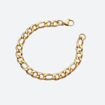 Gourmette Homme Pas Cher Or Maille Figaro