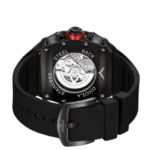 Montre automatique homme sport acier – design squelette